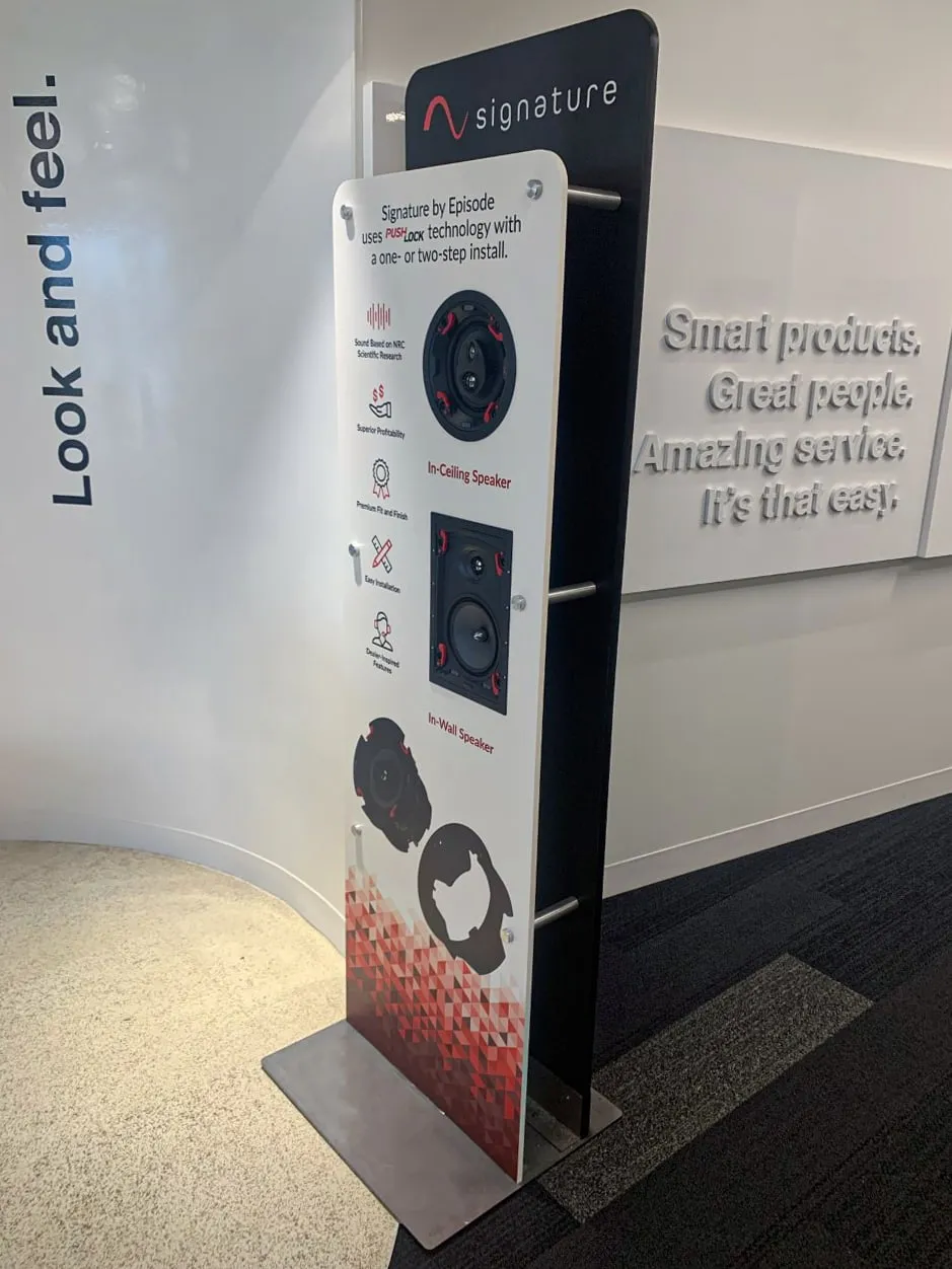 Episode Signature display with the headline "Look and feel"