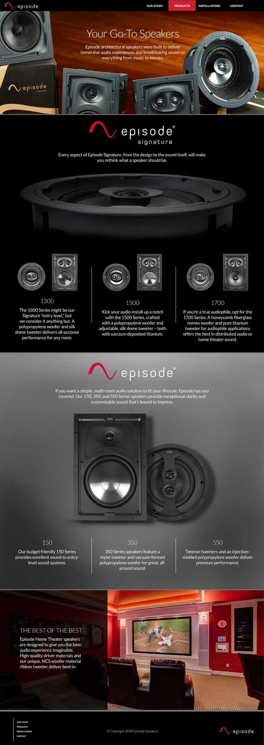 Square social post set promoting Episode speakers